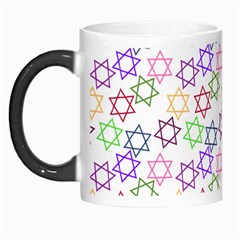 Star Space Color Rainbow Pink Purple Green Yellow Light Neons Morph Mugs by Mariart