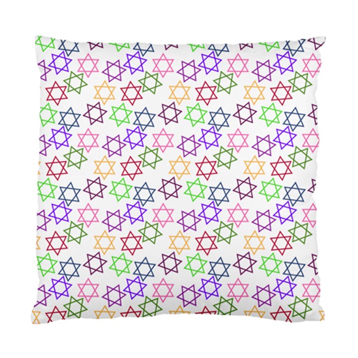 Star Space Color Rainbow Pink Purple Green Yellow Light Neons Standard Cushion Case (One Side)