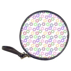 Star Space Color Rainbow Pink Purple Green Yellow Light Neons Classic 20-cd Wallets by Mariart