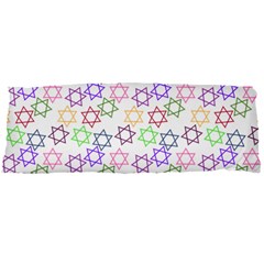 Star Space Color Rainbow Pink Purple Green Yellow Light Neons Body Pillow Case Dakimakura (two Sides) by Mariart