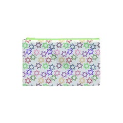 Star Space Color Rainbow Pink Purple Green Yellow Light Neons Cosmetic Bag (xs) by Mariart