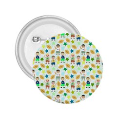 Kids Football Players Playing Sports Star 2 25  Buttons