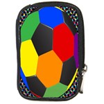 Team Soccer Coming Out Tease Ball Color Rainbow Sport Compact Camera Cases Front