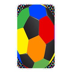 Team Soccer Coming Out Tease Ball Color Rainbow Sport Memory Card Reader by Mariart