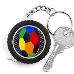 Team Soccer Coming Out Tease Ball Color Rainbow Sport Measuring Tapes