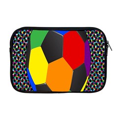 Team Soccer Coming Out Tease Ball Color Rainbow Sport Apple Macbook Pro 17  Zipper Case by Mariart