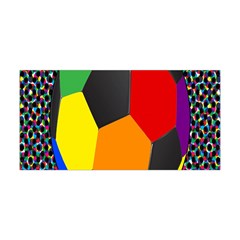 Team Soccer Coming Out Tease Ball Color Rainbow Sport Yoga Headband by Mariart