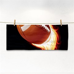 Super Football American Sport Fire Cosmetic Storage Cases by Mariart