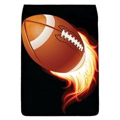 Super Football American Sport Fire Flap Covers (l)  by Mariart