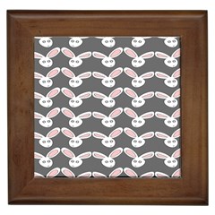 Tagged Bunny Illustrator Rabbit Animals Face Framed Tiles