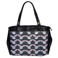 Tagged Bunny Illustrator Rabbit Animals Face Office Handbags by Mariart