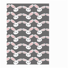 Tagged Bunny Illustrator Rabbit Animals Face Small Garden Flag (two Sides) by Mariart