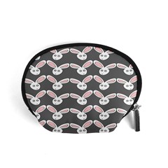 Tagged Bunny Illustrator Rabbit Animals Face Accessory Pouches (small)  by Mariart