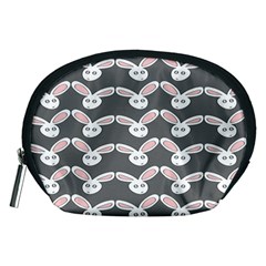 Tagged Bunny Illustrator Rabbit Animals Face Accessory Pouches (medium)  by Mariart