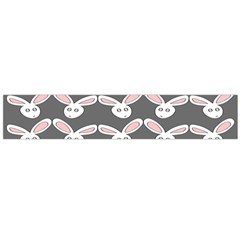 Tagged Bunny Illustrator Rabbit Animals Face Flano Scarf (large) by Mariart