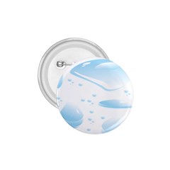 Water Drops Bubbel Rain Blue Circle 1 75  Buttons by Mariart