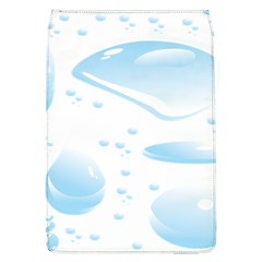 Water Drops Bubbel Rain Blue Circle Flap Covers (l)  by Mariart