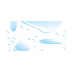 Water Drops Bubbel Rain Blue Circle Yoga Headband by Mariart