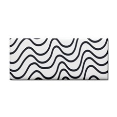 Wave Waves Chefron Line Grey White Cosmetic Storage Cases