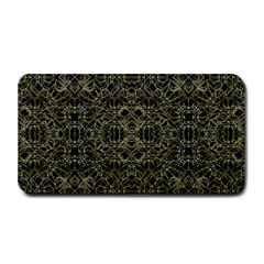 Golden Geo Tribal Pattern Medium Bar Mats by dflcprints