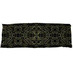 Golden Geo Tribal Pattern Body Pillow Case Dakimakura (two Sides) by dflcprints