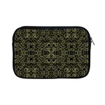 Golden Geo Tribal Pattern Apple iPad Mini Zipper Cases Front