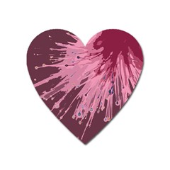 Big Bang Heart Magnet by ValentinaDesign