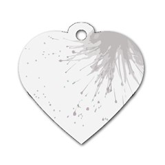 Big Bang Dog Tag Heart (one Side) by ValentinaDesign