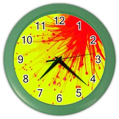 Big Bang Color Wall Clocks by ValentinaDesign