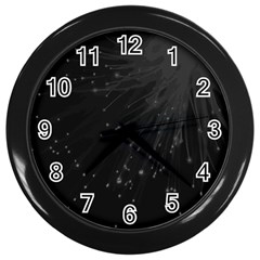 Big Bang Wall Clocks (black) by ValentinaDesign