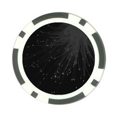 Big Bang Poker Chip Card Guard by ValentinaDesign