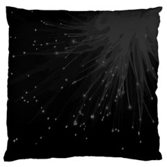 Big Bang Large Cushion Case (two Sides) by ValentinaDesign