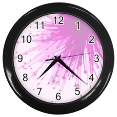 Big bang Wall Clocks (Black)