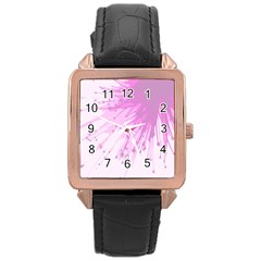 Big bang Rose Gold Leather Watch 