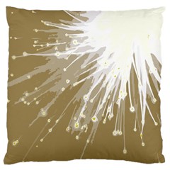 Big Bang Large Cushion Case (one Side) by ValentinaDesign