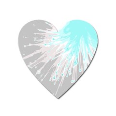 Big Bang Heart Magnet by ValentinaDesign