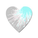 Big bang Heart Magnet Front