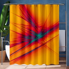 Big Bang Shower Curtain 60  X 72  (medium)  by ValentinaDesign