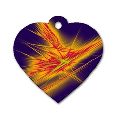 Big Bang Dog Tag Heart (one Side) by ValentinaDesign