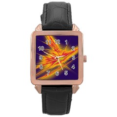 Big Bang Rose Gold Leather Watch  by ValentinaDesign