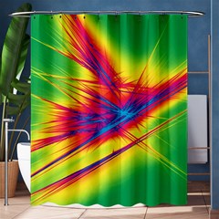 Big Bang Shower Curtain 60  X 72  (medium)  by ValentinaDesign