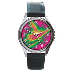 Big Bang Round Metal Watch by ValentinaDesign