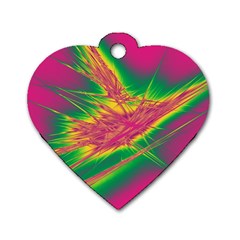 Big Bang Dog Tag Heart (one Side) by ValentinaDesign