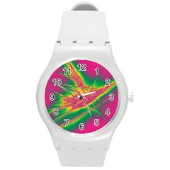 Big Bang Round Plastic Sport Watch (m) by ValentinaDesign