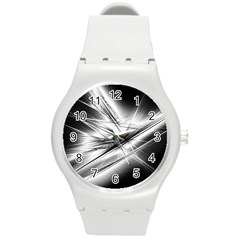 Big Bang Round Plastic Sport Watch (m) by ValentinaDesign