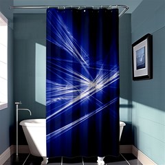 Big Bang Shower Curtain 36  X 72  (stall)  by ValentinaDesign