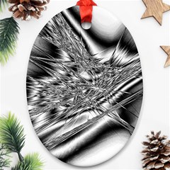 Big Bang Ornament (oval) by ValentinaDesign