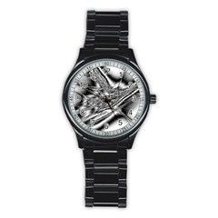 Big Bang Stainless Steel Round Watch by ValentinaDesign