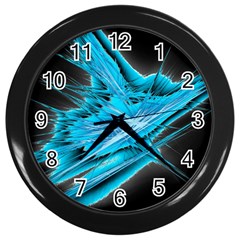 Big Bang Wall Clocks (black) by ValentinaDesign