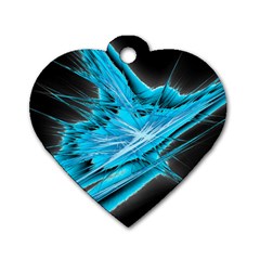 Big Bang Dog Tag Heart (two Sides) by ValentinaDesign